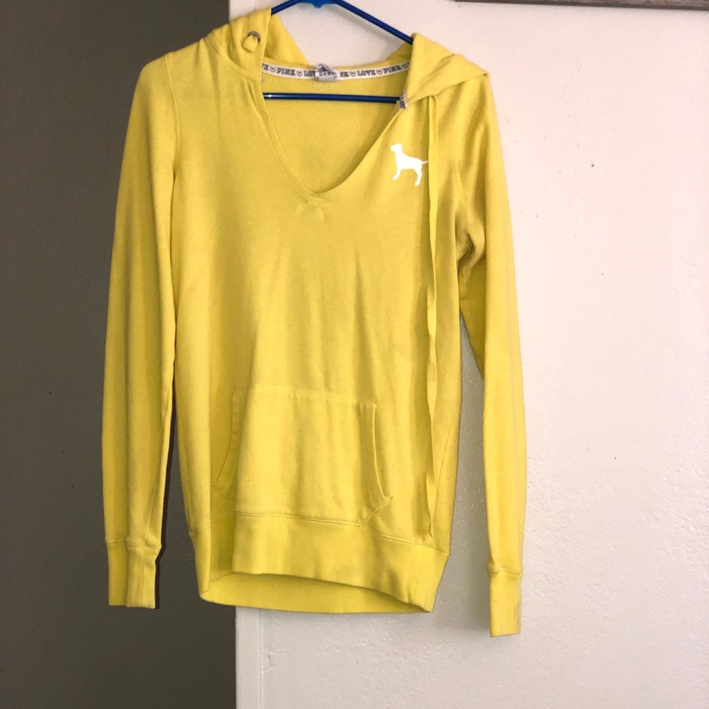Yellow VS Pink Hoodie